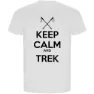 Kruskis Keep Calm And Trek Eco Kortarmet T-skjorte