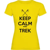 Kruskis Keep Calm And Trek Kortarmet T-skjorte