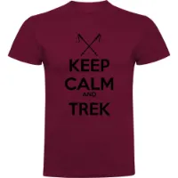 Kruskis Keep Calm And Trek Kortarmet T-skjorte