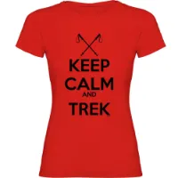 Kruskis Keep Calm And Trek Kortarmet T-skjorte