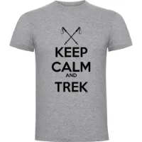 Kruskis Keep Calm And Trek Kortarmet T-skjorte Kruskis Keep Calm And Trek Kortarmet T-skjorte