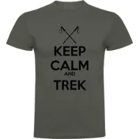 Kruskis Keep Calm And Trek Kortarmet T-skjorte Kruskis Keep Calm And Trek Kortarmet T-skjorte