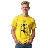 Kruskis Keep Calm And Trek Kortarmet T-skjorte