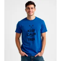 Kruskis Keep Calm And Trek Kortarmet T-skjorte