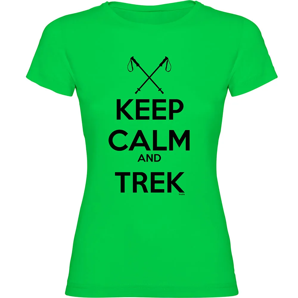 Kruskis Keep Calm And Trek Kortarmet T-skjorte