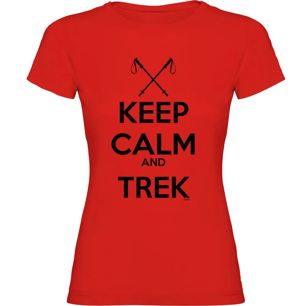 Kruskis Keep Calm And Trek Kortarmet T-skjorte