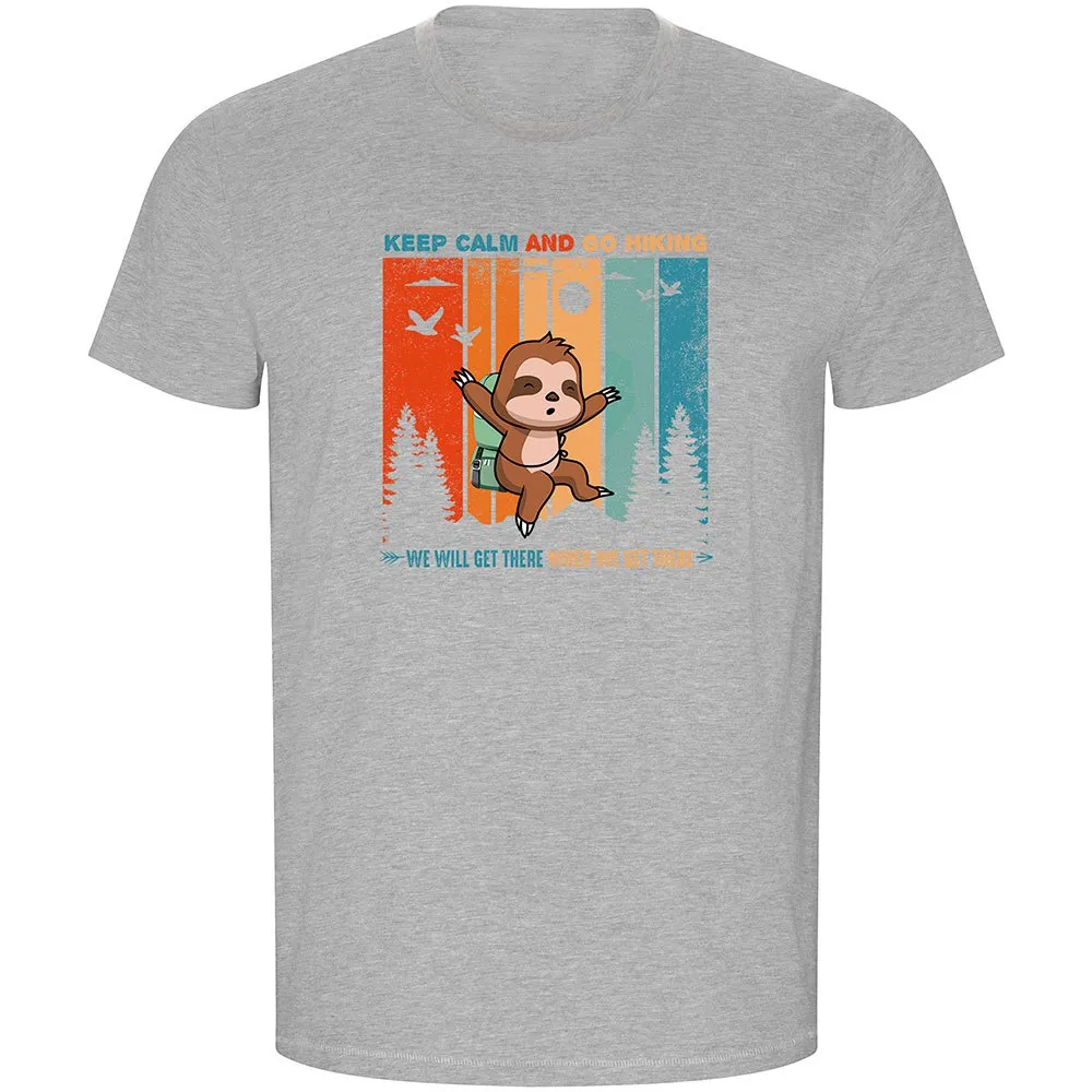Kruskis Keep Calm Sloth Eco Kortarmet T-skjorte