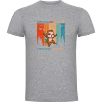 Kruskis Keep Calm Sloth Kortarmet T-skjorte Kruskis Keep Calm Sloth Kortarmet T-skjorte