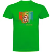 Kruskis Keep Calm Sloth Kortarmet T-skjorte