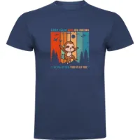 Kruskis Keep Calm Sloth Kortarmet T-skjorte Kruskis Keep Calm Sloth Kortarmet T-skjorte