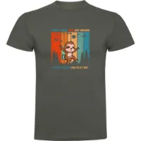 Kruskis Keep Calm Sloth Kortarmet T-skjorte Kruskis Keep Calm Sloth Kortarmet T-skjorte