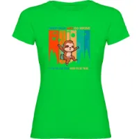 Kruskis Keep Calm Sloth Kortarmet T-skjorte