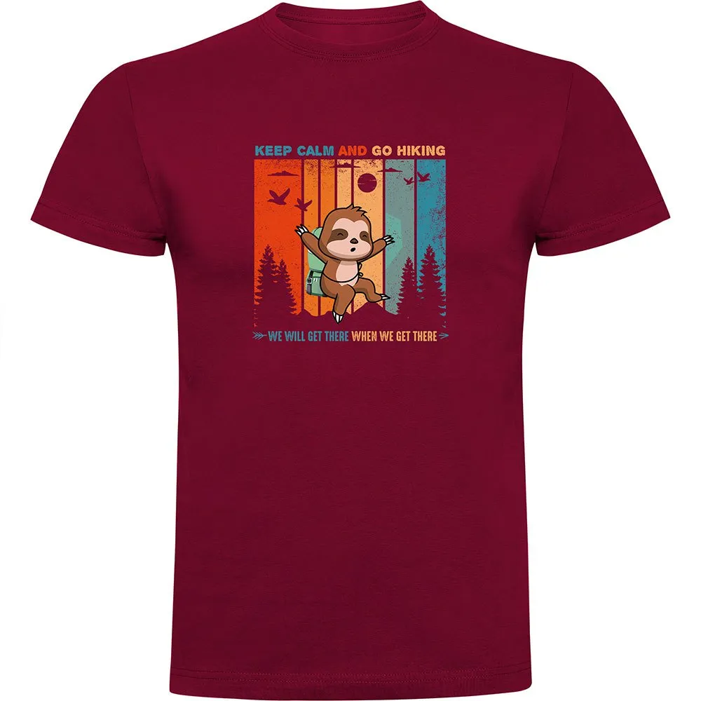 Kruskis Keep Calm Sloth Kortarmet T-skjorte
