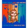 Kruskis Keep Calm Sloth Kortarmet T-skjorte