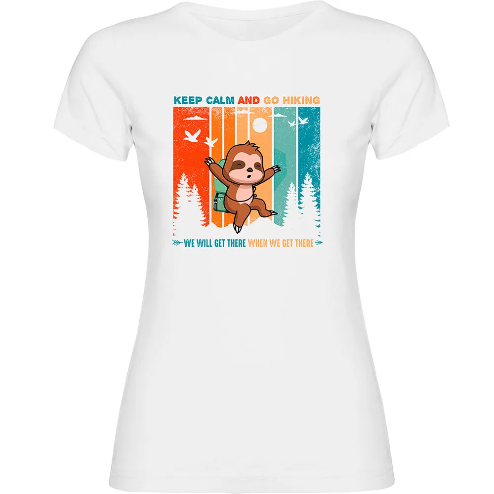 Kruskis Keep Calm Sloth Kortarmet T-skjorte