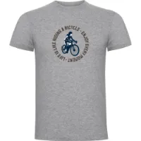 Kruskis Life Is Like Riding Kortarmet T-skjorte