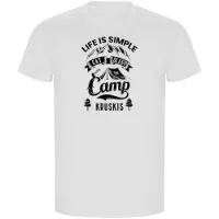 Kruskis Life Is Simple Eco Kortarmet T-skjorte
