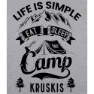 Kruskis Life Is Simple Eco Kortarmet T-skjorte