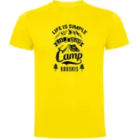 Kruskis Life Is Simple Kortarmet T-skjorte