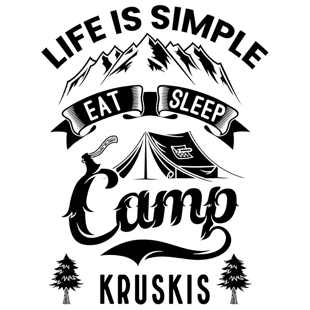 Kruskis Life Is Simple Kortarmet T-skjorte