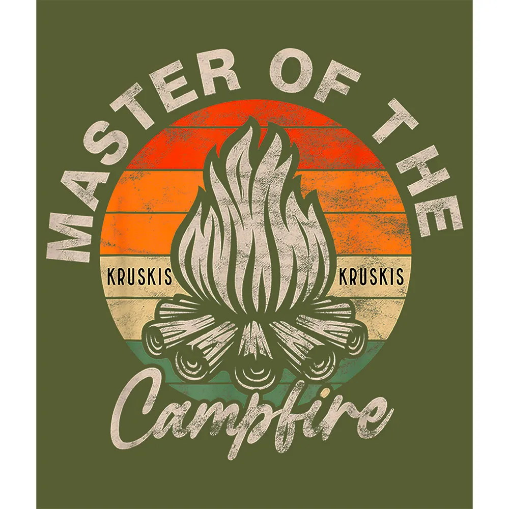 Kruskis Master Of The Campfire Kortarmet T-skjorte