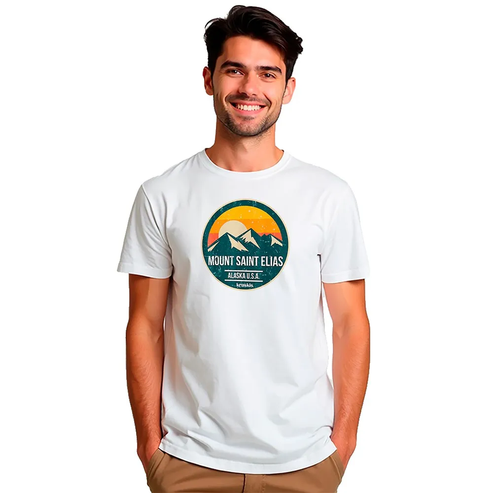 Kruskis Mount Saint Elias Eco Kortarmet T-skjorte