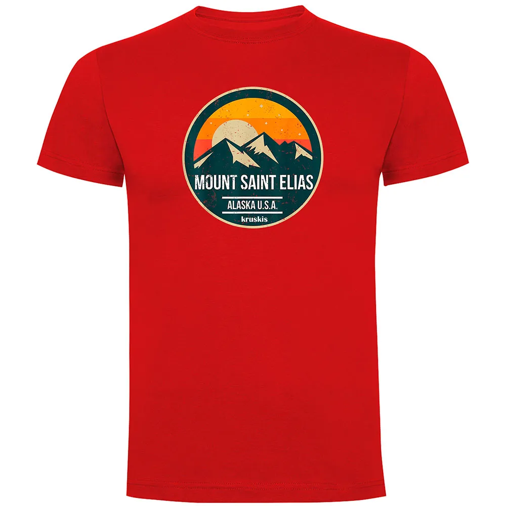 Kruskis Mount Saint Elias Kortarmet T-skjorte