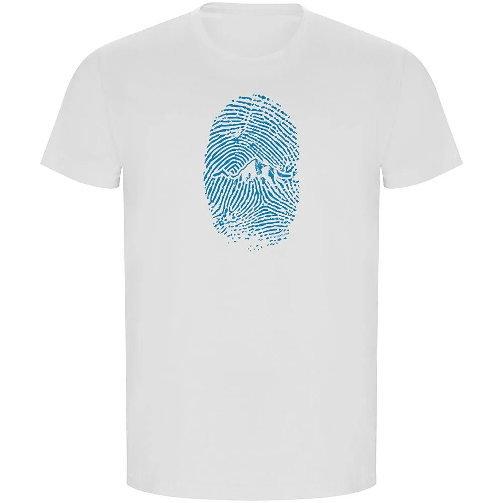 Kruskis Mountain Fingerprint Eco Kortarmet T-skjorte Kruskis Mountain Fingerprint Eco Kortarmet T-skjorte
