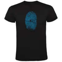 Kruskis Mountain Fingerprint Kortarmet T-skjorte