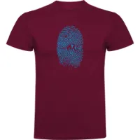 Kruskis Mountain Fingerprint Kortarmet T-skjorte