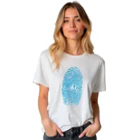 Kruskis Mountain Fingerprint Kortarmet T-skjorte