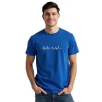 Kruskis Mountain Heartbeat Kortarmet T-skjorte