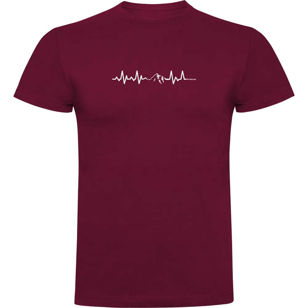 Kruskis Mountain Heartbeat Kortarmet T-skjorte