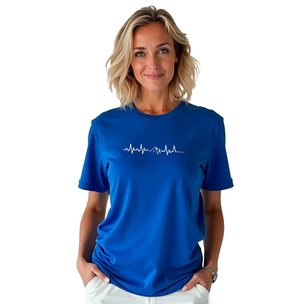 Kruskis Mountain Heartbeat Kortarmet T-skjorte