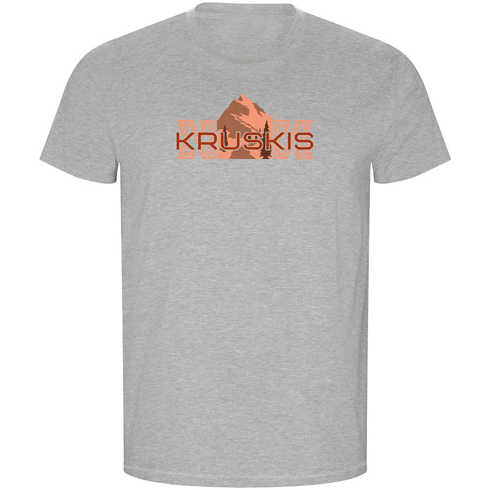 Kruskis Mountain Logo Eco Kortarmet T-skjorte