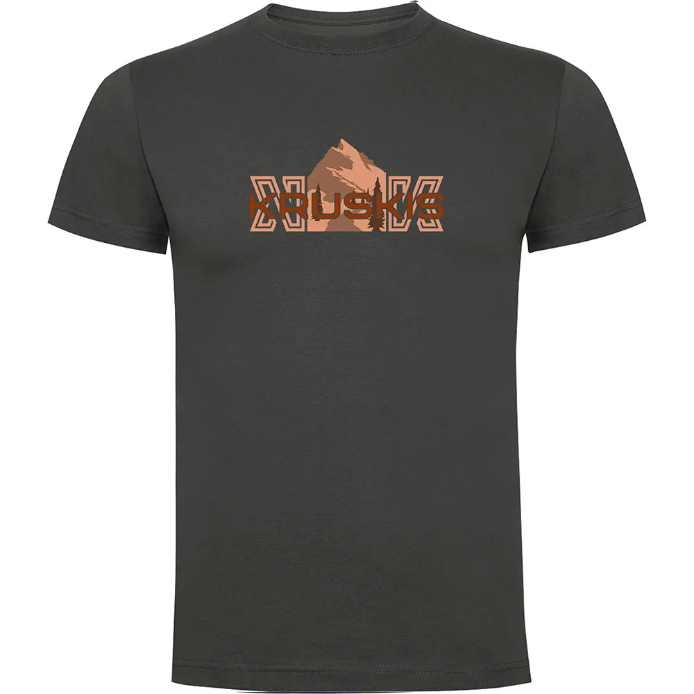 Kruskis Mountain Logo Kortarmet T-skjorte