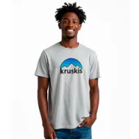 Kruskis Mountain Silhouette Eco Kortarmet T-skjorte