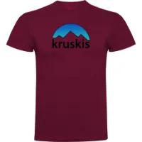 Kruskis Mountain Silhouette Kortarmet T-skjorte Kruskis Mountain Silhouette Kortarmet T-skjorte