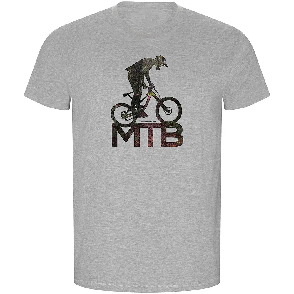 Kruskis Mtb Background Eco Kortarmet T-skjorte