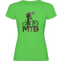 Kruskis Mtb Background Kortarmet T-skjorte