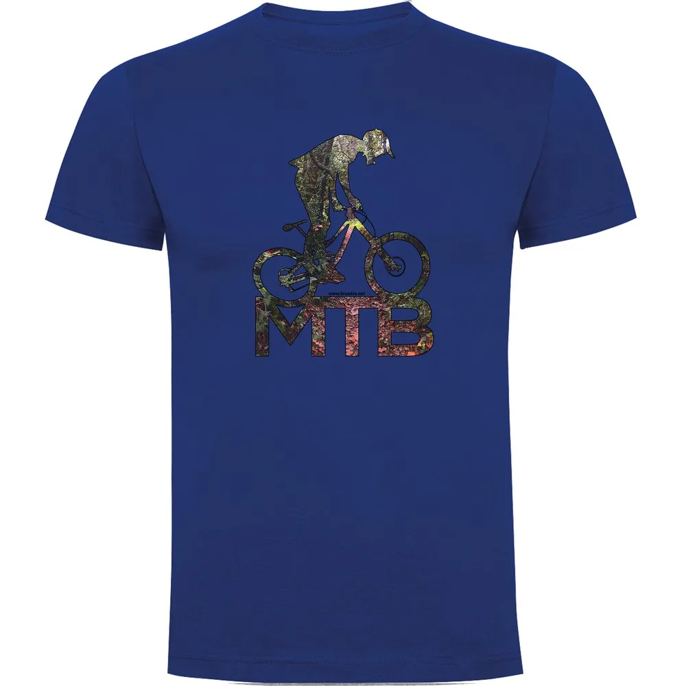 Kruskis Mtb Background Kortarmet T-skjorte