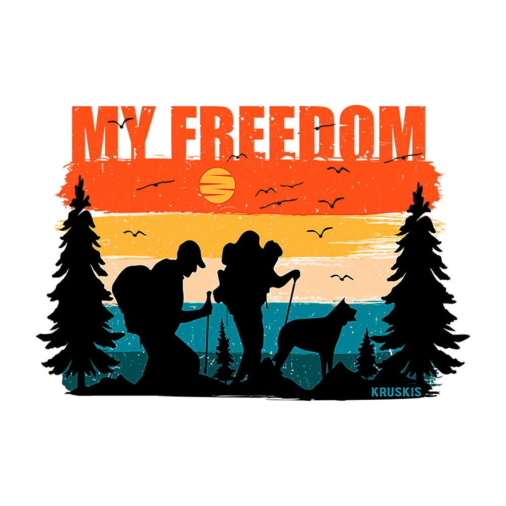 Kruskis My Freedom Eco Kortarmet T-skjorte