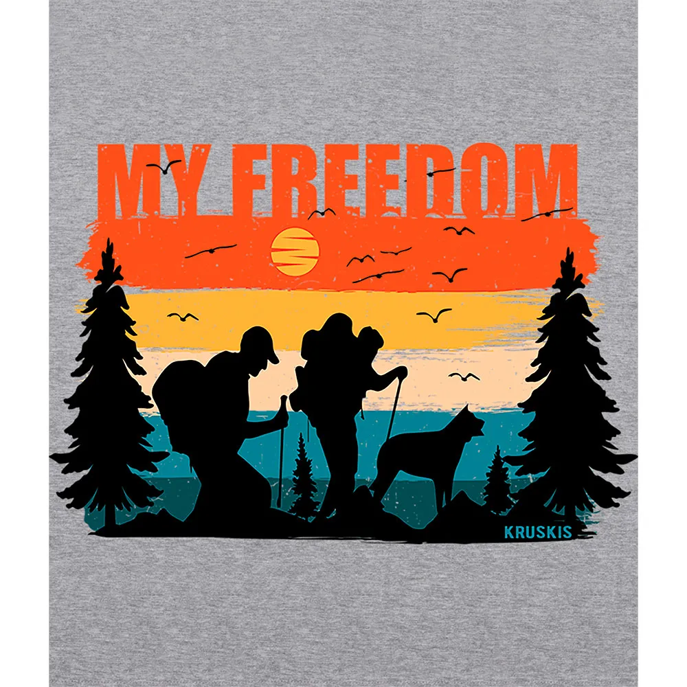 Kruskis My Freedom Kortarmet T-skjorte