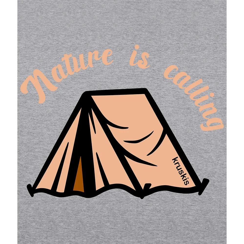 Kruskis Nature Is Calling Eco Kortarmet T-skjorte