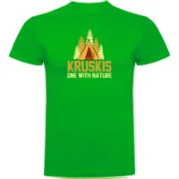 Kruskis One With Nature Kortarmet T-skjorte