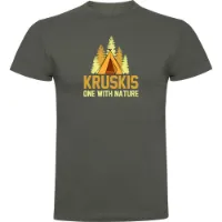 Kruskis One With Nature Kortarmet T-skjorte