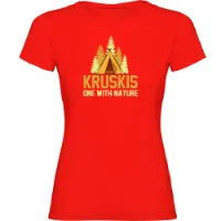 Kruskis One With Nature Kortarmet T-skjorte