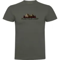 Kruskis Plan Your Camp Kortarmet T-skjorte Kruskis Plan Your Camp Kortarmet T-skjorte