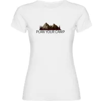 Kruskis Plan Your Camp Kortarmet T-skjorte