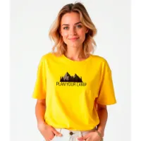 Kruskis Plan Your Camp Kortarmet T-skjorte